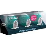 Satisfyer Egg Naughty - комплект яйцевидни мастурбатори 3 броя