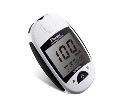 Finetest Auto-coding premium glukometer 1 set