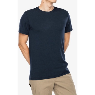Dovre O-neck Bamboo Viscose T-shirt navy