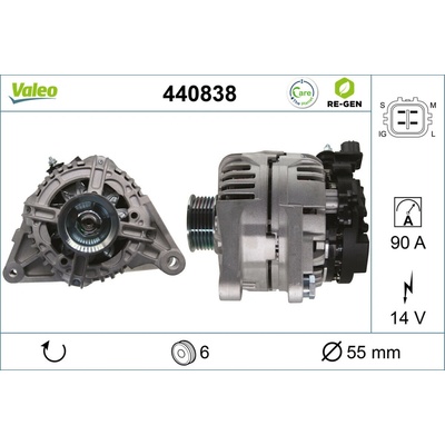 Alternátor VALEO 440838