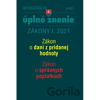 Aktualizácia I/6 - Zákon o DPH, Zákon o správnych poplatkoch - Poradca s.r.o.