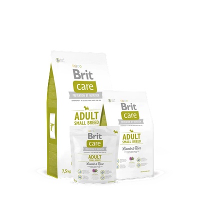 Brit Adult Small Breed Lamb & Rice - с агнешко месо и ориз, за дребни породи над 12 месеца