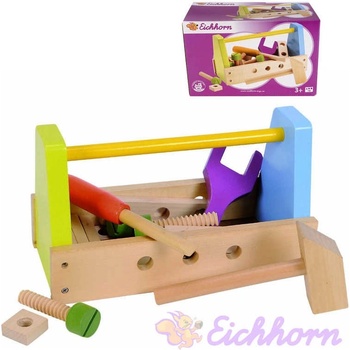 Eichhorn Drevený box s náradím