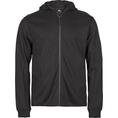 TEE JAYS tj5706 athletic / Мъжки суичър с цип - черен m (18570600202)