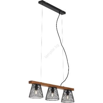 Briloner 4077-035 - Пендел WOOD & STYLE 3xE14/25W/230V (BL1801)
