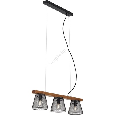 Briloner 4077-035 - Пендел WOOD & STYLE 3xE14/25W/230V (BL1801)
