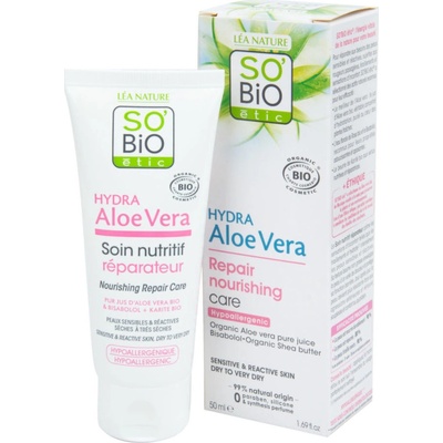 So´Bio étic krém pro citlivou pleť Aloe Vera 5v1 50 ml
