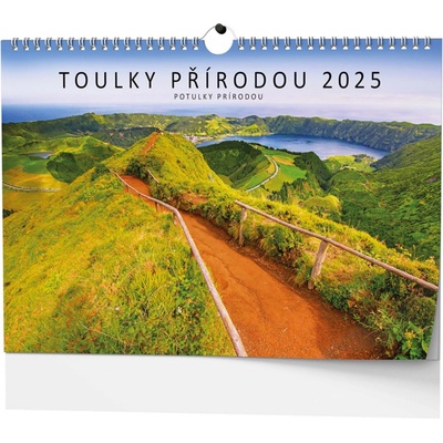 Toulky přírodou nástěnný 2025