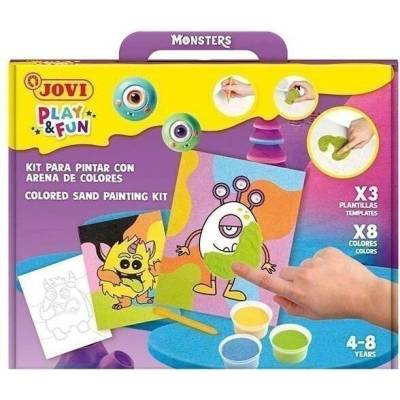 Play&Fun Malování pískem Příšerky JOVI