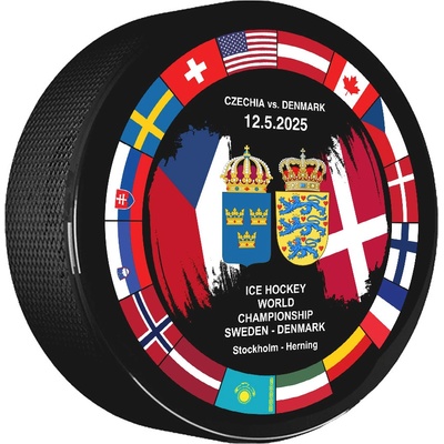 Puk Ice Hockey World Championship Sweden Denmark MS 2025 Dueling Czechia vs. Denmark – Zboží Dáma