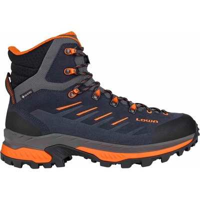 Lowa Мъжки туристически обувки Lowa Randir GTX Mid Walking boots - Navy / Flame - размер 47 (EU) (019-1016-0222)