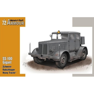 Special Hobby SS 100 Gigant Schwerer Radschlepper/Heavy Tra 1:72