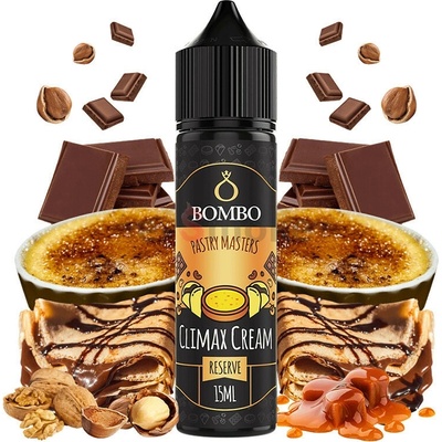 Bombo Pastry Masters Climax Cream Shake & Vape 15 ml
