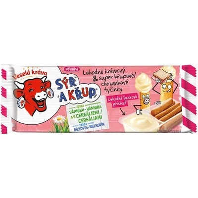 Veselá kráva Sýr a Křup S příchutí šunky 35 g