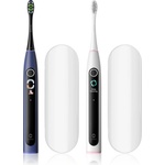 Oclean X Lite Set Duo pack четка за зъби ДУО ОПАКОВКА с калъфка за пътуване Dark Blue+Grey