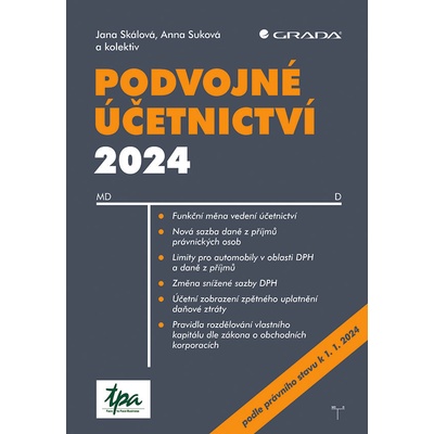 Podvojné účetnictví 2024 - Jana Skálová, Anna Suková