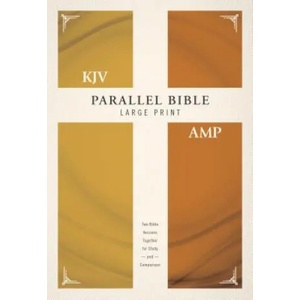 KJV, Amplified, Parallel Bible, Large Print, Hardcover, Red Letter | Zondervan (ISBN: 9780310446859)