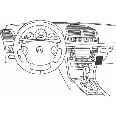 Konzole pro držák mobilního telefonu do Mercedes E-class