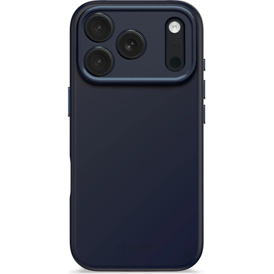 Decoded antimicrobial silicone backcover for iphone 17 pro - true navy (k-d25ipo17pbcs9ty)
