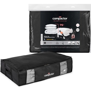 Compactor Черна кутия за съхранение под леглото XXL Black Edition 3D, 145 л - Compactor (RAN8944)