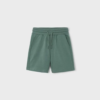 Mayoral Къси панталони мек плат basic в зелен цвят за мини момче Mayoral