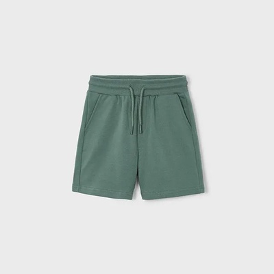 Mayoral Къси панталони мек плат basic в зелен цвят за мини момче Mayoral