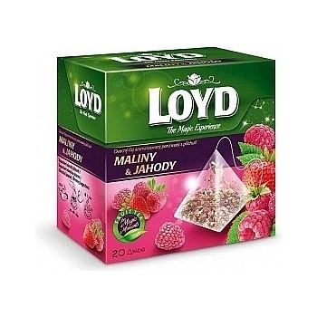 Loyd Tea Maliny a jahody ovocný čaj 20 sáčků