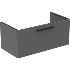 Ideal Standard i. life B стенен долен шкаф, матово кварцово сиво, 1 чекмедже, 100 см (T5275NG)