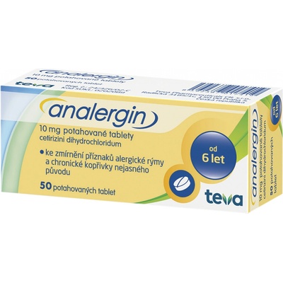 ANALERGIN POR 10MG TBL FLM 50