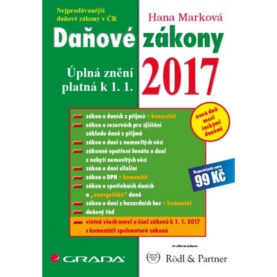 Daňové zákony 2017