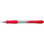 Pilot Химикалка, 0, 22 мм, с бутон, PILOT "Super Grip", червена BPGP-10R-F-R (BPGP-10R-F-R)