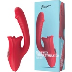 Teazers Dildo with Tongue Stimulator for Her