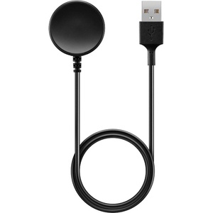 Techsuit Зарядно за Samsung Galaxy Watch 3/4/5/6, USB, 2.5W, PC Case - (TSC11) - Черен