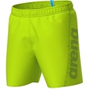Arena FUNDAMENTALS ARENA logo jr BOXER chlapecké šortky světle zelená