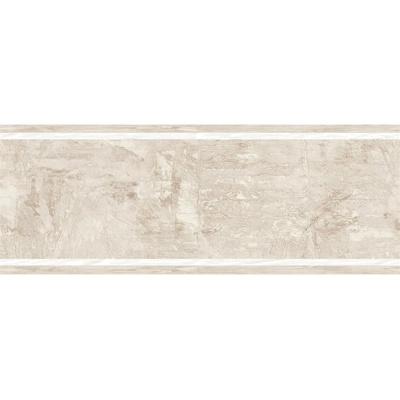 Samolepící bordura D 58-051-4, rozměr 5 m x 5,8 cm, betonová stěrka hnědá, IMPOL TRADE – Zboží Dáma