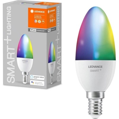 Ledvance SMART+ WiFi CL B TW 40 yes 5W E14, laditelná biela 2700K-6500K, stmievateľná, 1 ks