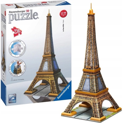 Ravensburger 3D puzzle Eiffelova věž 216 ks