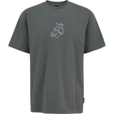 Iriedaily Мъжка тениска Iriedaily New Theory T-Shirt - Dark Jungle (216-6934-0111)