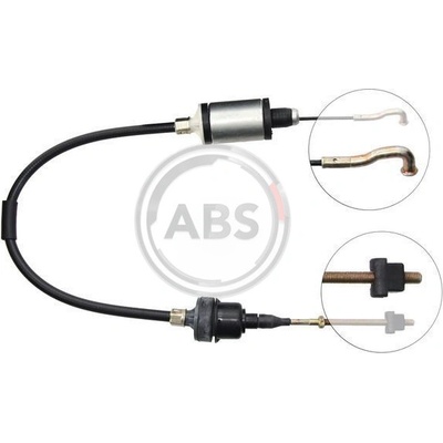 A.B.S. Tažné lanko, ovládání spojky K23040