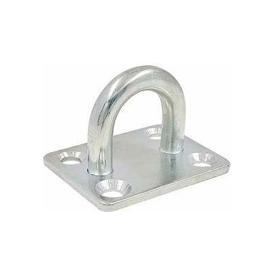 Deska s okem 50x40mm, d8mm, bílý Zn – Zboží Mobilmania