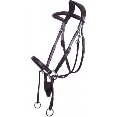 QHP Bezudidlová uzdečka Ceto hnědá – Zboží Dáma