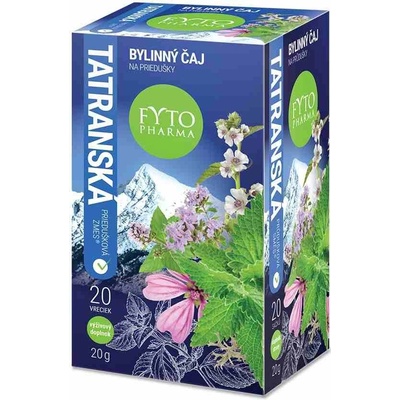 Fytopharma Tatranská priedušková zmes 20 x 1 g