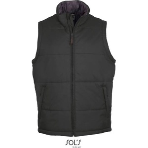 SOL'S warm / Мъжки ватиран елек - тъмносив xl (25400223804)