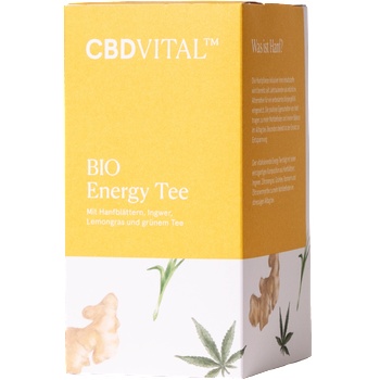 CBD VITAL Енергиен чай bio - 20 сашета