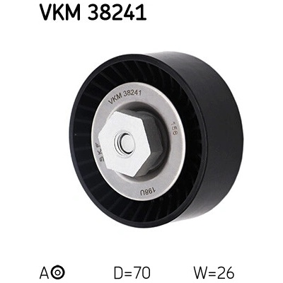 Napinák rebrovaného klinového remeňa SKF VKM 38241 (VKM38241)