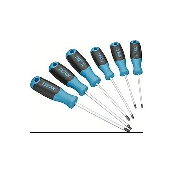 HAZET Комплект отверки тип torx, t10/15/20/25/27/30, 6броя, hazet 811t/6