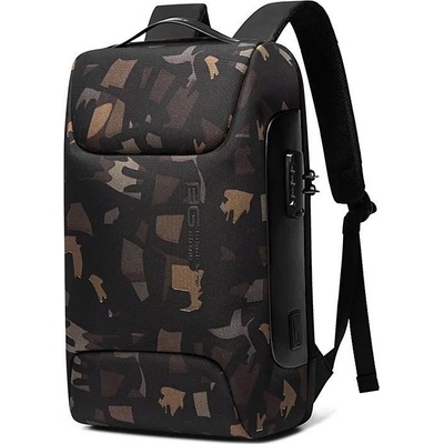 BANGE Business s USB + zámok Parcual 23l Camo