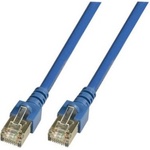 EFB-Elektronik Пач корда RJ45 cat. 5e, SF-UTP PVC CCA, синя, 30 метра (K5459.30)
