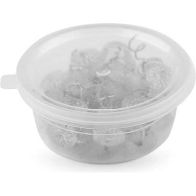 Spirálové špendlíky do čalounění Varianta: transparent, Balení: 1 krab. – Zboží Dáma