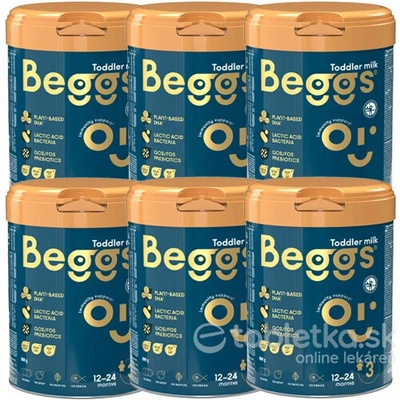 Beggs 3 6 x 800 g